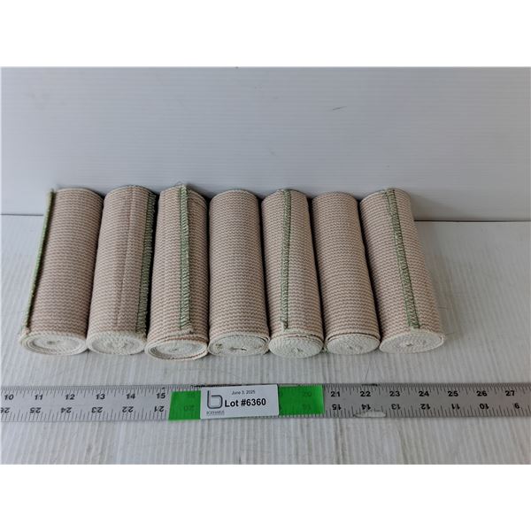 (7) Elastic Bandage Wraps