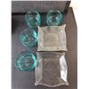 Image 2 : (6) Glasses, (2) Ashtrays, (3) Storage Dishes