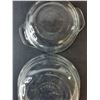 Image 2 : (3) Pyrex/Anchor Hocking Containers with Lids, Decorative Pot, Wine Glass