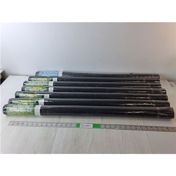 (7) Rolls of Weed Control Fabric