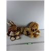 Image 1 : Terra Nova Stuffed Rabbit, Polar Puff Stuffed Dog, Stuffed Rabbit