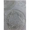 Image 5 : (4) Glass Serving Plates, (1) Glass Serving Bowl, (1) Glass Bowl