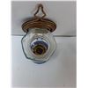 Image 3 : (2) Glass Oil Lamps