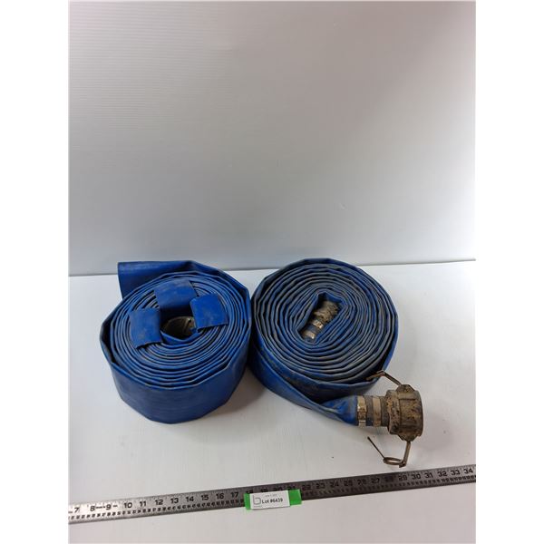 (2) Water Hoses - 3 1/4'' - CANNOT SHIP