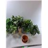 Image 1 : (4) Decorative Plants , Clay Pot