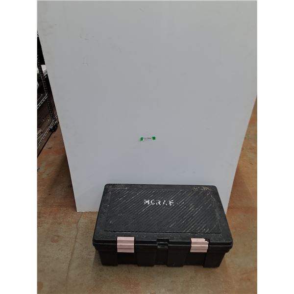 GSC Black Storage Container - 33.5'' x 20'' x 13.5'' - Cannot Ship