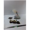 Image 1 : Assorted Items - (3) Measuring Tapes, Chalk Line, Bag Of Nails