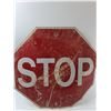 Image 2 : Stop Road Sign - 24'' x 24''  -  PICK UP