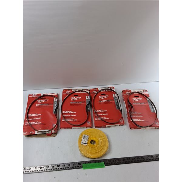(4) Boxes Of Band Saw Blades