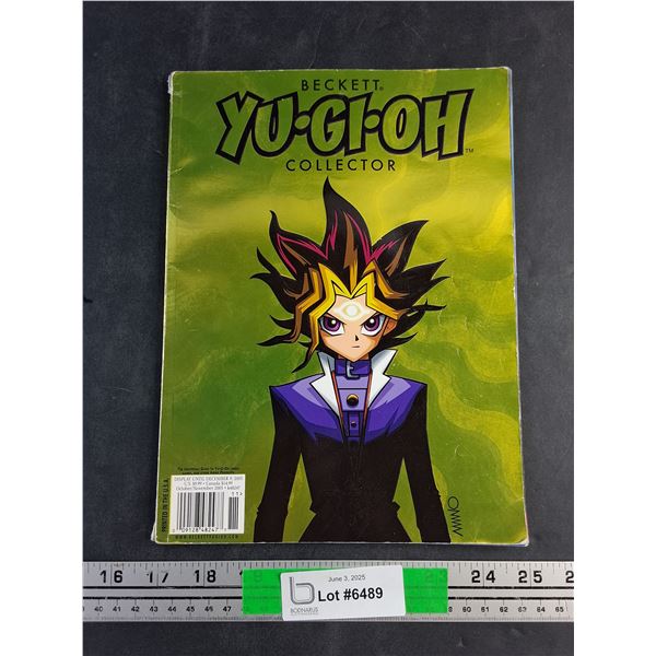 Beckett Yu Gi OH Collector Magazine