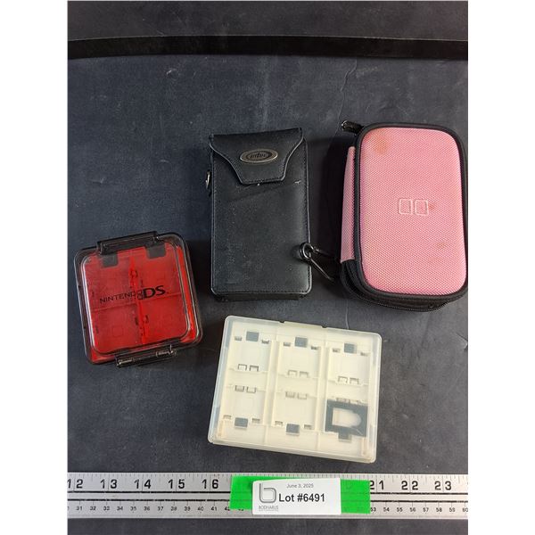 Nintendo DS and Cartridge Cases