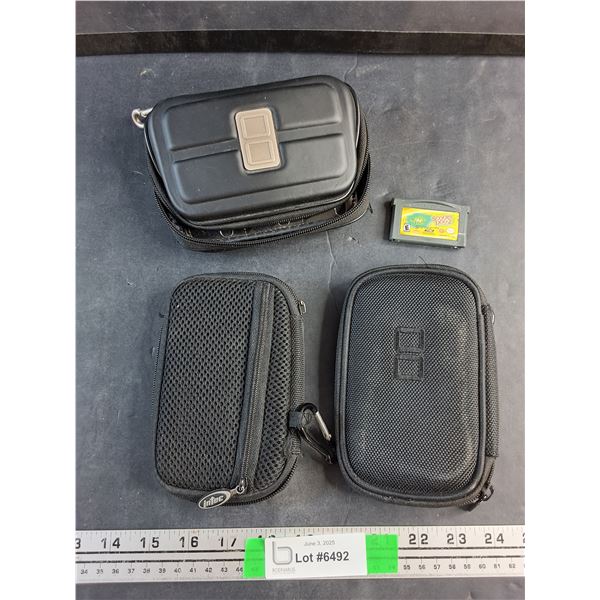 GameBoy Advance Scooby Doo Cartridge and Nintendo DS Cases