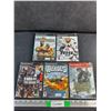 Image 1 : (5) PS2 Games - Medal of Honor Frontline, NBA 09 and Outlaw Volleyball