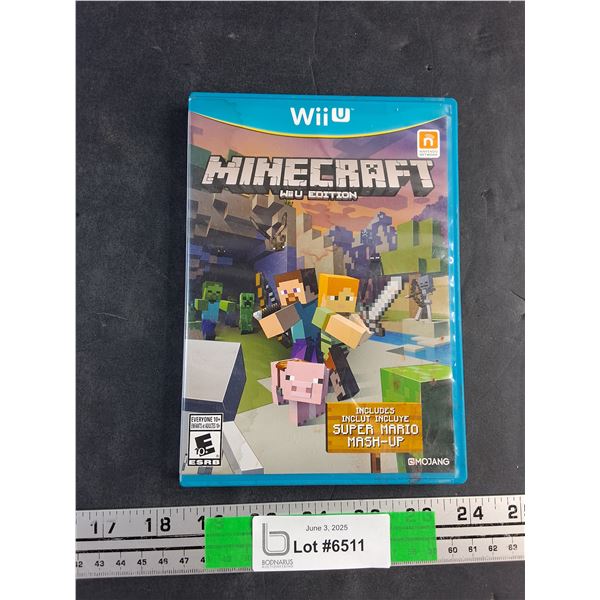 Wii U Minecraft Game