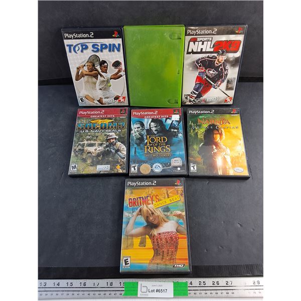 PS2 Games - The Lord of the Rings, Narnia and Socom 3