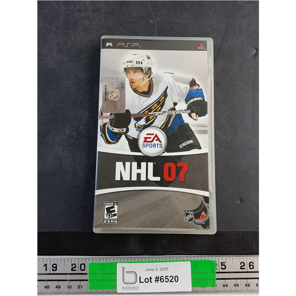 PSP NHL 07 Game