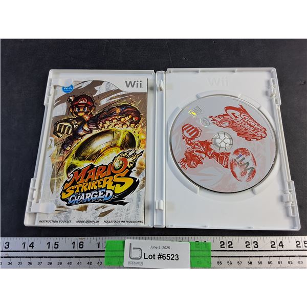 Wii Mario Strikers Charged Game
