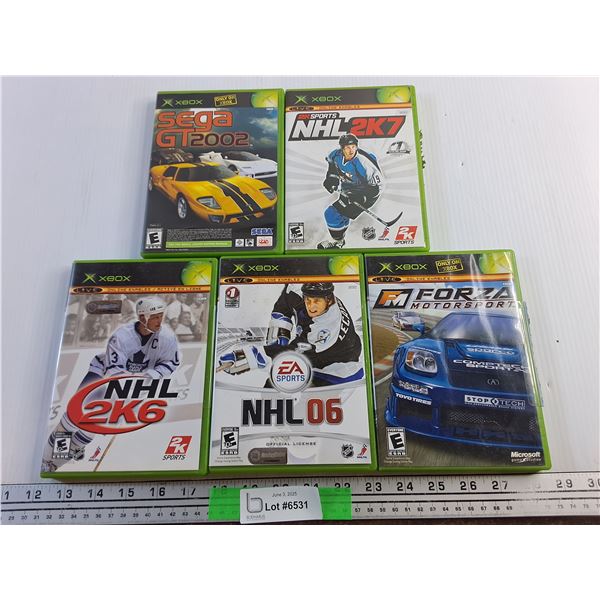 Xbox Games - Sega GT2002, NHL 2k7 and Forza Motorsport