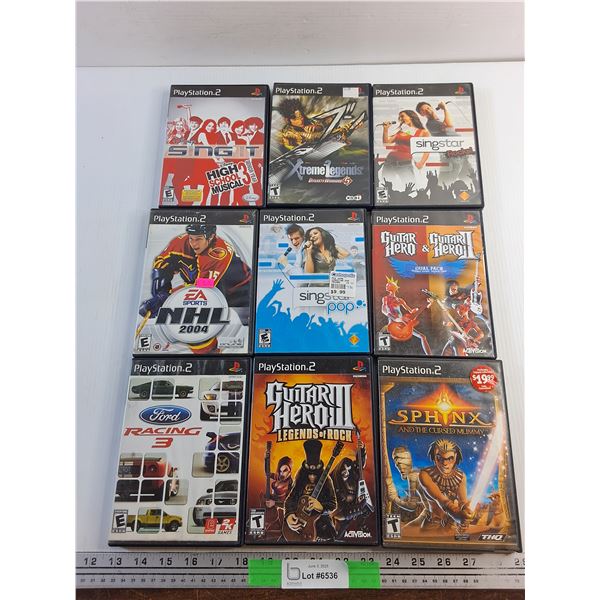 PS2 Empty Game Cases