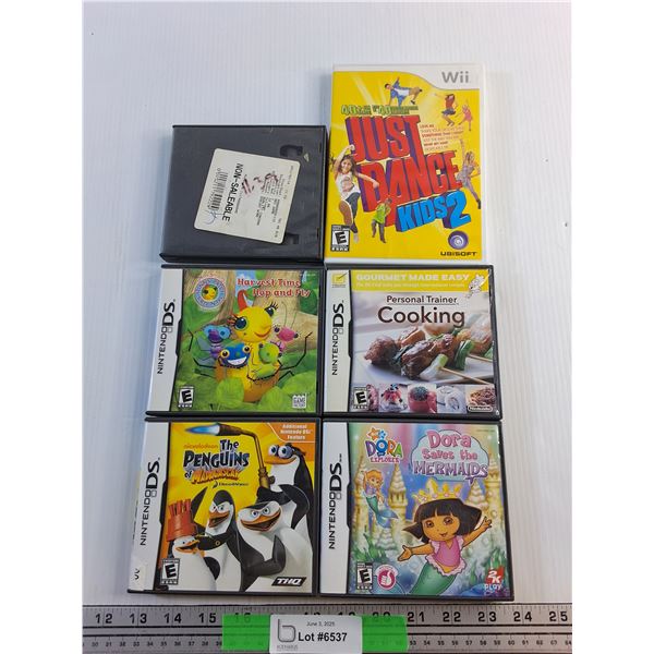 Nintendo DS and Wii Empty Game Cases