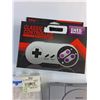 Image 2 : Classic Controller For Super NES, PS4 Thumb Grips and Miniature Sony PS1 Console - As Is