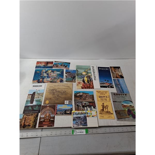 Travel Brouchures and Post Cards