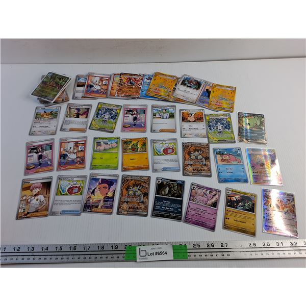 Various Pokémon Trading Cards - Authenticity Not Guaranteed