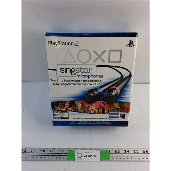 PlayStation 2 SingStar Microphones