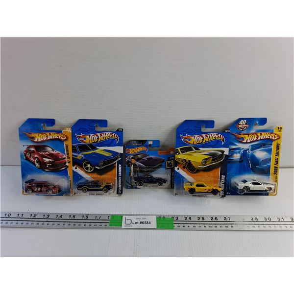 Various Hot Wheels Cars