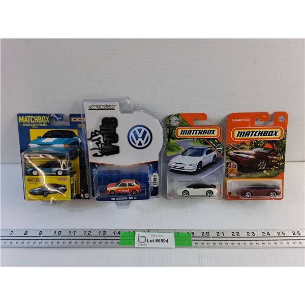 Various Match Box and Greenlight Cars