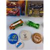 Image 2 : Various Match Box Cars and Shirt Pins