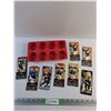 Image 1 : (8) 1999 Jell-O NHL Super Skill Cards and Jell-O Pudding NHL Logo Holder