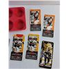 Image 3 : (8) 1999 Jell-O NHL Super Skill Cards and Jell-O Pudding NHL Logo Holder