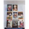 Image 2 : Gordie Howe Lot - (8) Hockey Cards & Hockey Card Box Bottom