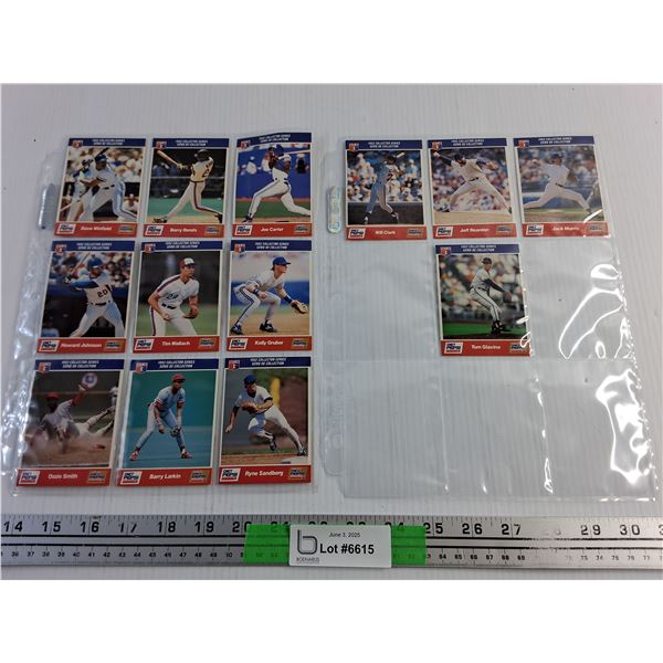 (13) Diet Pepsi MLB Baseball Cards