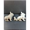 Image 4 : (3) French Bulldog Figurines - Assorted Sizes: 9" Tall & 4" Tall