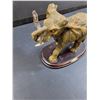 Image 2 : Ruby's Collection - Elephant w/Branch Figurine - 8" x 6" x 4" - One Tusk Broken