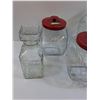 Image 2 : (7) Glass Storage Jars/Canisters - Assorted