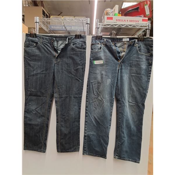 (2) Jeans: DKNY (Size 34 x 32) & Froc (Size 36)