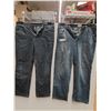 Image 1 : (2) Jeans: DKNY (Size 34 x 32) & Froc (Size 36)