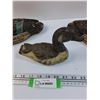 Image 3 : (3) Heritage Mint Brand Wood Duck Figurines: (2) 11" x 5" x 4.5" & (1) 6" x 5" x 3"