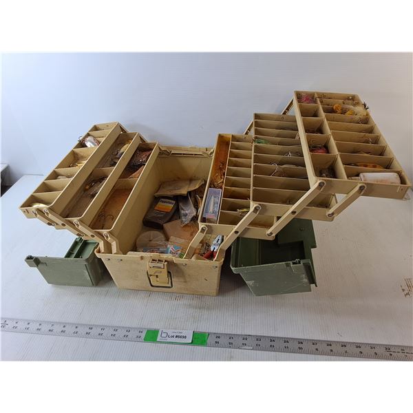 Plano Tackle Box with Fishing Equipment