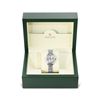 Image 8 : Rolex Ladies Stainless Steel Quickset Sapphire Silver Diamond Datejust Hidden Cl