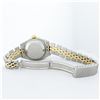 Image 4 : Rolex Ladies 2T Yellow Gold & Stainless Steel Champagne Roman Wristwatch 26MM