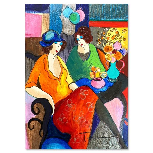 Chit Chat by Tarkay (1935-2012)