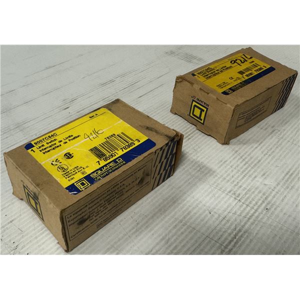 (2) Sqaure D #9007C54C Limit Switches