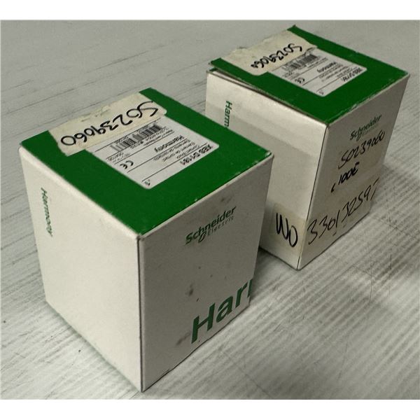 (2) Schneider Electric #XES-D1181 Contact Blocks
