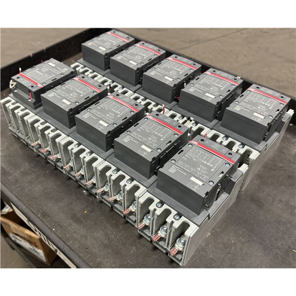Lot of (12) ABB #AF190-30 Contactors