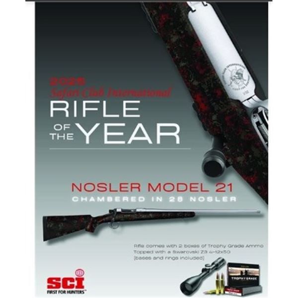 SCI 2025 Rifle of the Year Nosler Model 21
