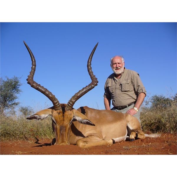 10 Day South African Safari for 2 Hunters- Includes Trophy Fees & Taxidermy by Trophy SA